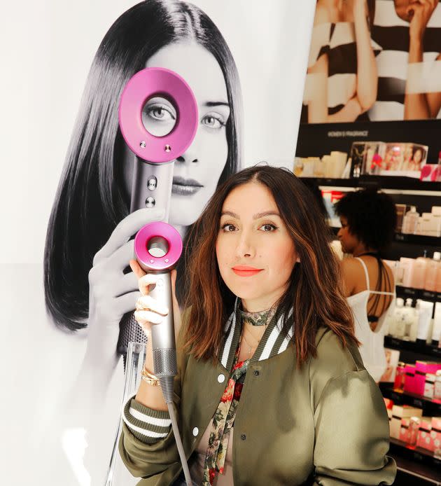 Celebrity hair stylist Jen Atkin endorsed the Dyson Supersonic hair dryer at a Los Angeles event in 2016. (Photo: Rachel Murray via Getty Images)