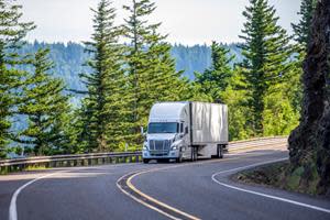 Drivers receive truck-specific routing, turn-by-turn guidance from HERE Technologies, based on road attributes and local vehicle regulations.