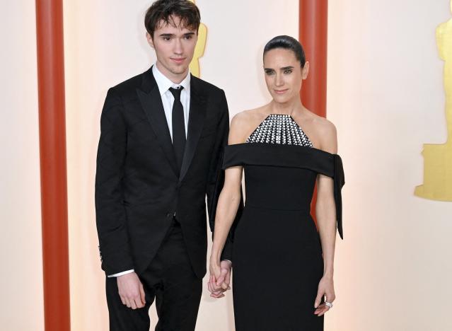 Jennifer Connelly hit the Oscars with son Stellan, and the