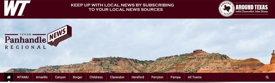West Texas A&M University graduate and employee Eyoel Mengesha designed the University's new news aggregator, Panhandle Regional News.