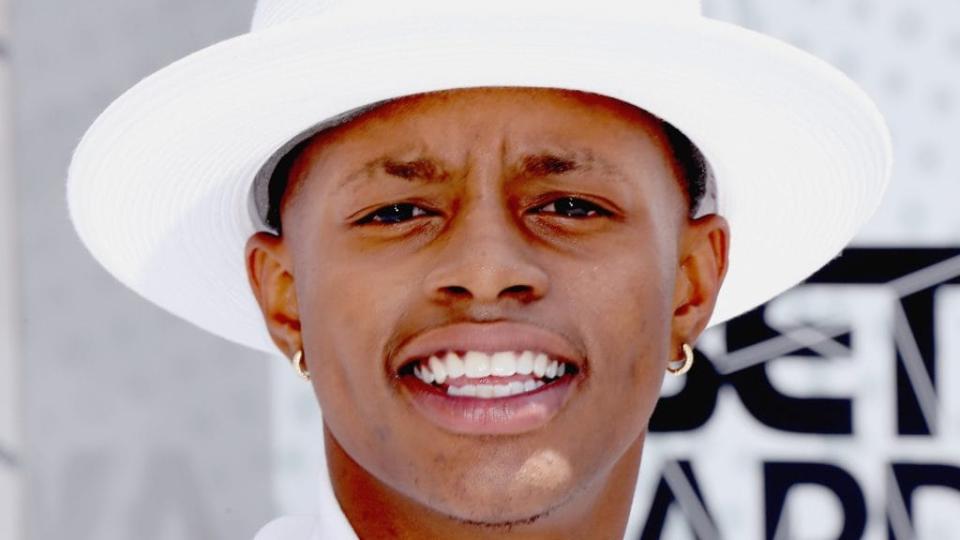 Silento hangs out on the red carpet at the 2016 BET Awards at the Microsoft Theater in Los Angeles. The rapper was arrested and charged Monday for the murder of his cousin. (Photo by Frederick M. Brown/Getty Images)