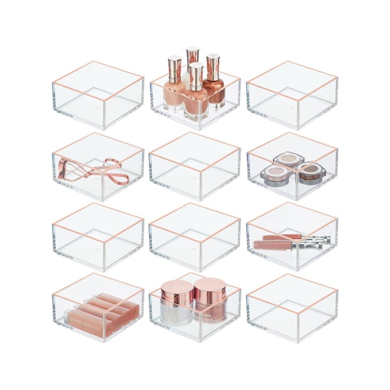 mDesign Plastic Beauty Organizer Bin