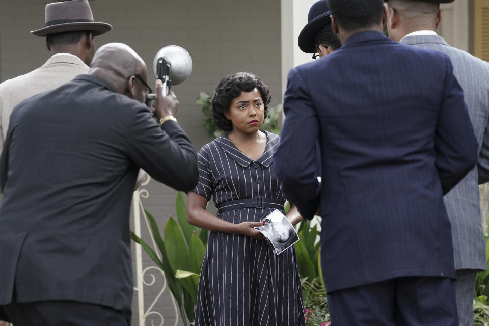 Adrienne Warren in 'Women of the Movement'<span class="copyright">ABC/James Van Evers</span>