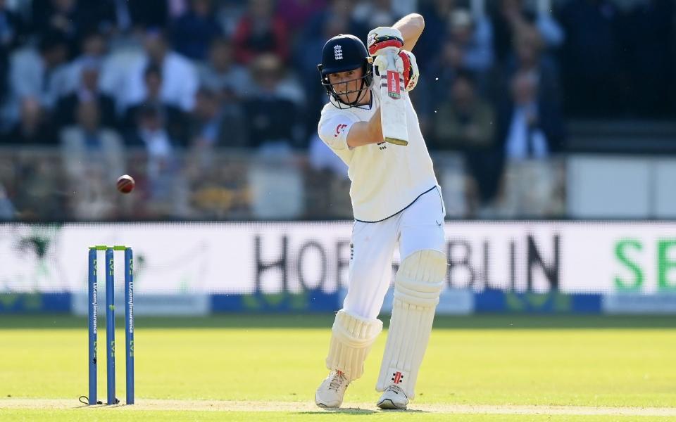 Zak Crawley will more than likely open for England at Edgbaston in the first Test - Getty Images/Alex Davidson 