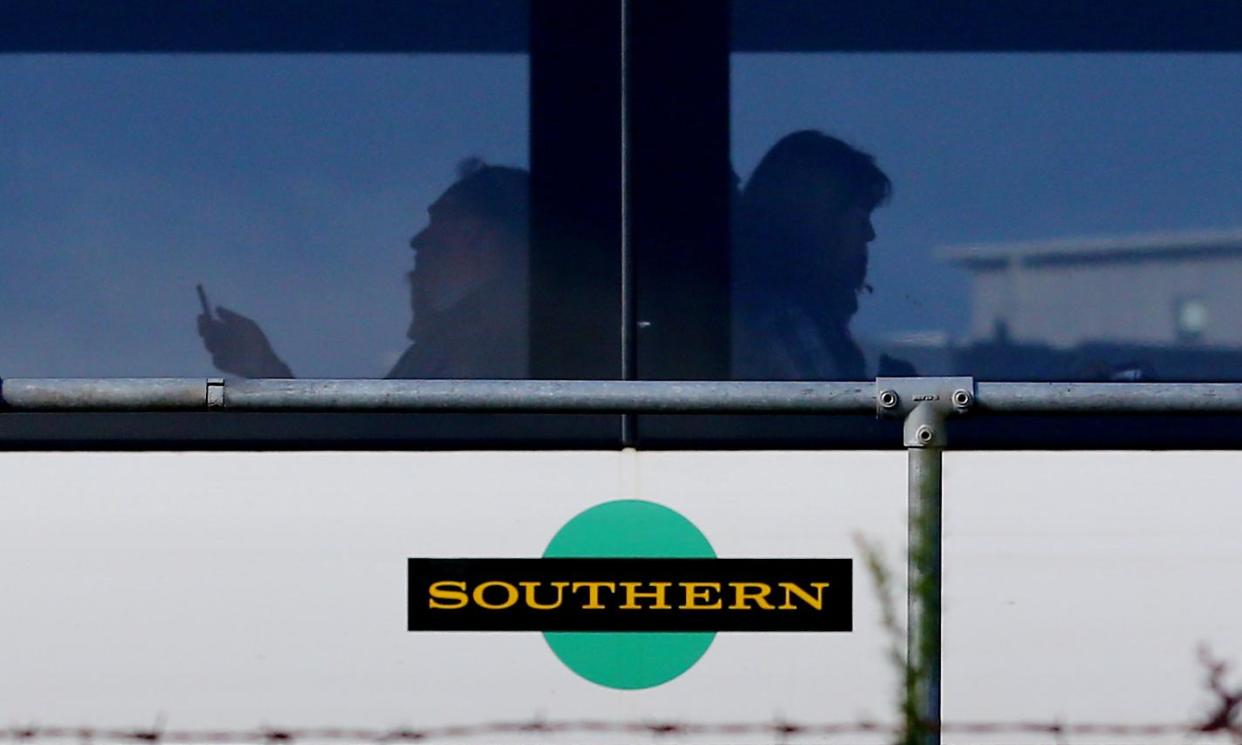 <span>Southern will run only one shuttle service throughout the day, calling at Gatwick airport and London Victoria only.</span><span>Photograph: Gareth Fuller/PA</span>