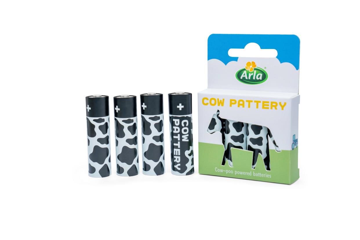 A single Arla cow’s yearly poo provides enough power to run three UK households