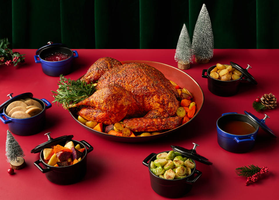 Traditional Spiced Roasted Whole US Tom Turkey available for takeaway (Photo: Pan Pacific Orchard)