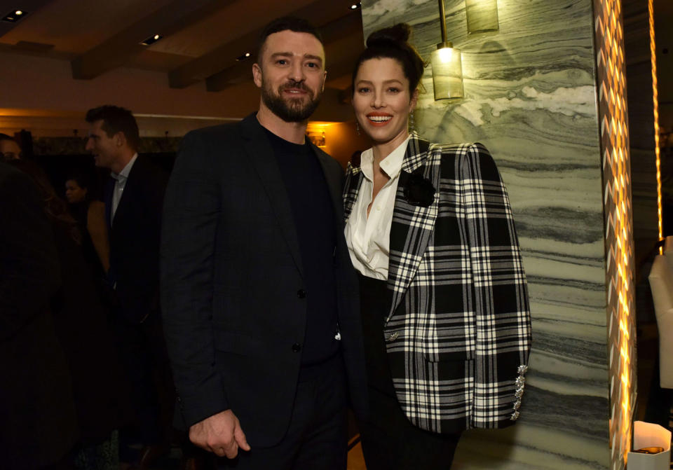 Justin Timberlake et Jessica Biel complices pour la première de « The Sinner »