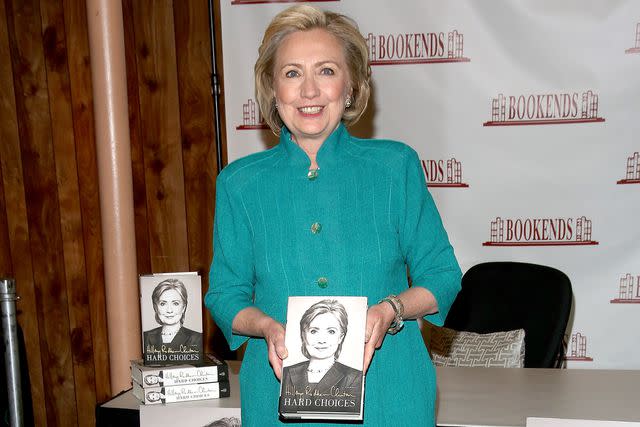 <p>Paul Zimmerman/WireImage</p> Clinton with 'Hard Choices' in 2014