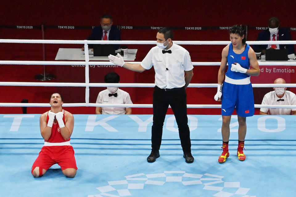 Unforgettable Photos of Athletes Finding Out They Won Gold at the Tokyo Olympics