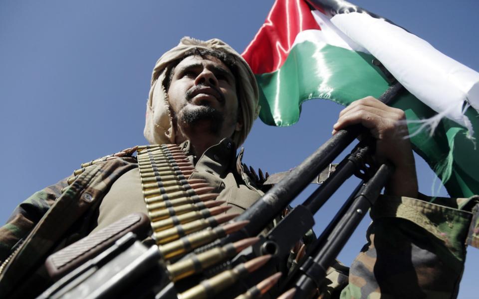 Yemenis are offering support for the Palestinians in Gaza