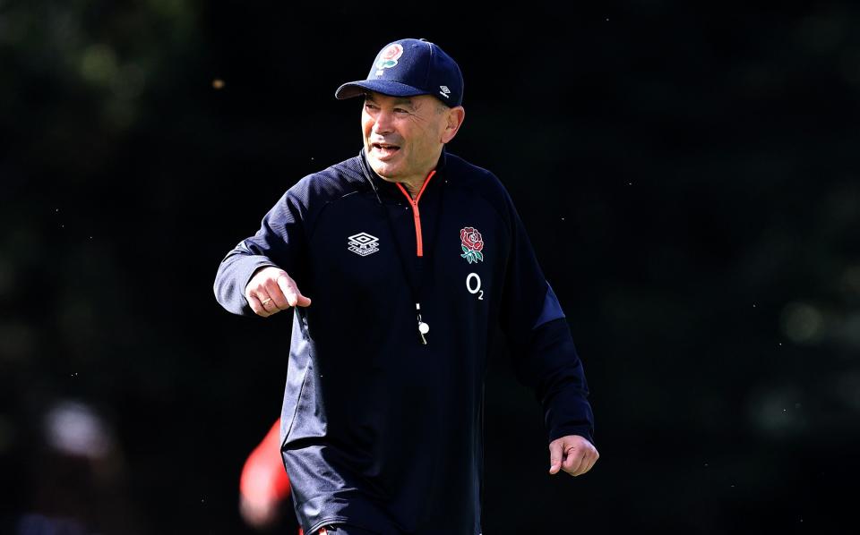 Eddie Jones coaching - Eddie Jones facing scrutiny as Australians at Japanese club he coaches withdraw from England Test - GETTY IMAGES