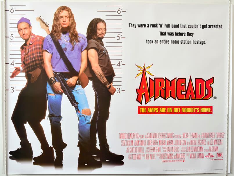 Airheads Movie Poster
