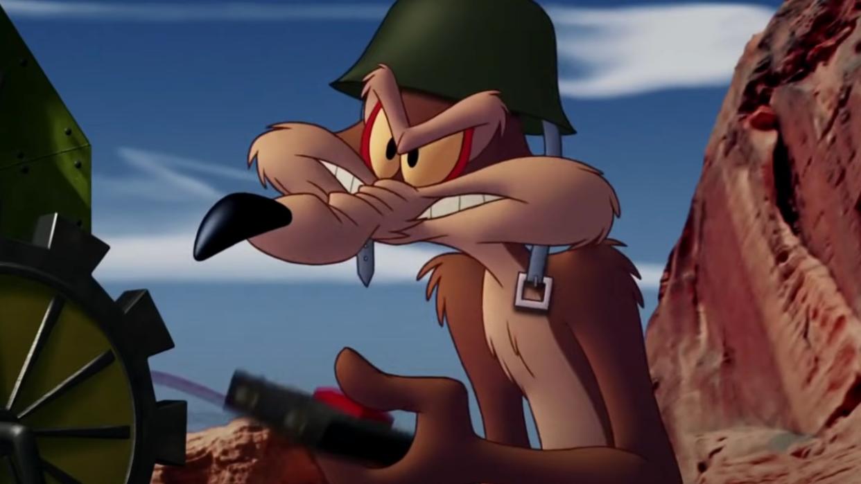  Wile E. Coyote in Looney Tunes: Back in Action. 