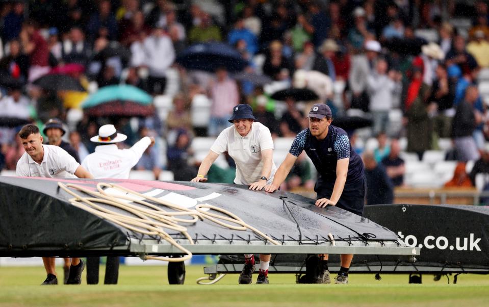 Covers comes on at Headingley