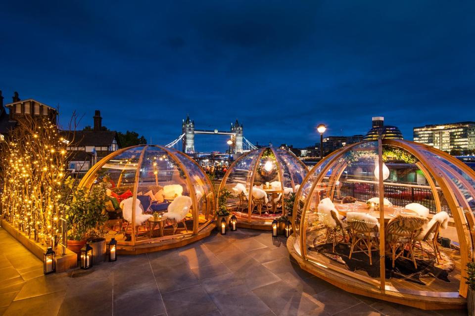 Winter sparkle: Here are London's best festive terraces