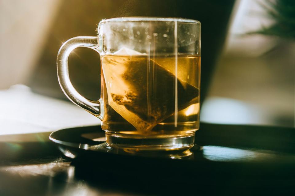 <p>Getty</p> A stock image of a mug of tea