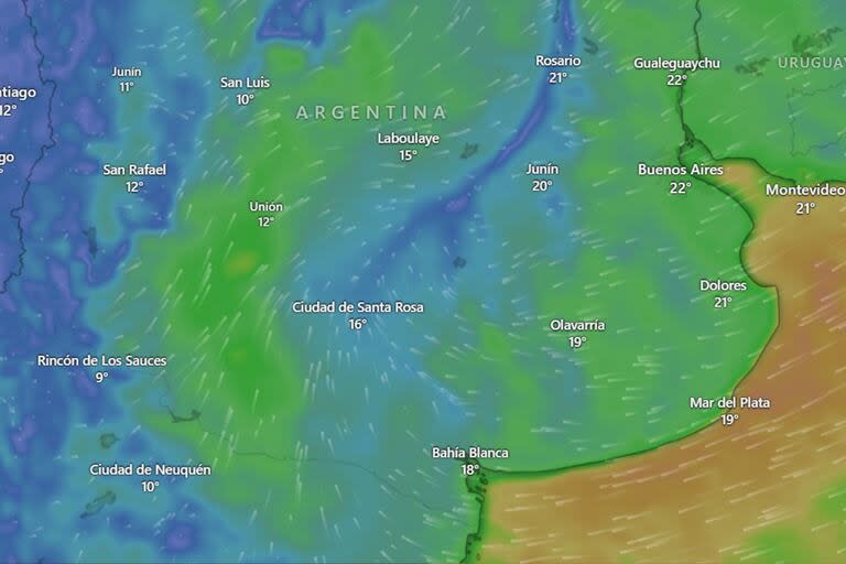 El clima continúa inestable en el Área Metropolitana de Buenos Aires