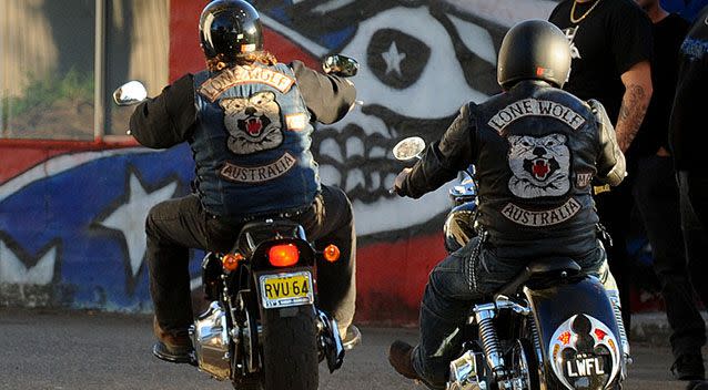 Keskin is accused of running the Lone Wolf motorcycle club. Photo: AAP