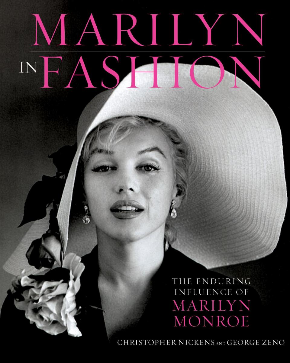 This book cover image released by Running Press, a member of the Perseus Books Group, shows "Marilyn in Fashion: The enduring Influence of Marilyn Monroe," by Christopher Nickens and George Zeno. (AP Photo/Running Press, a member of the Perseus Books Group)