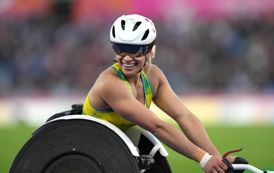 Madison de Rozario won two gold medals in Birmingham (Tim Goode/PA) (PA Wire)