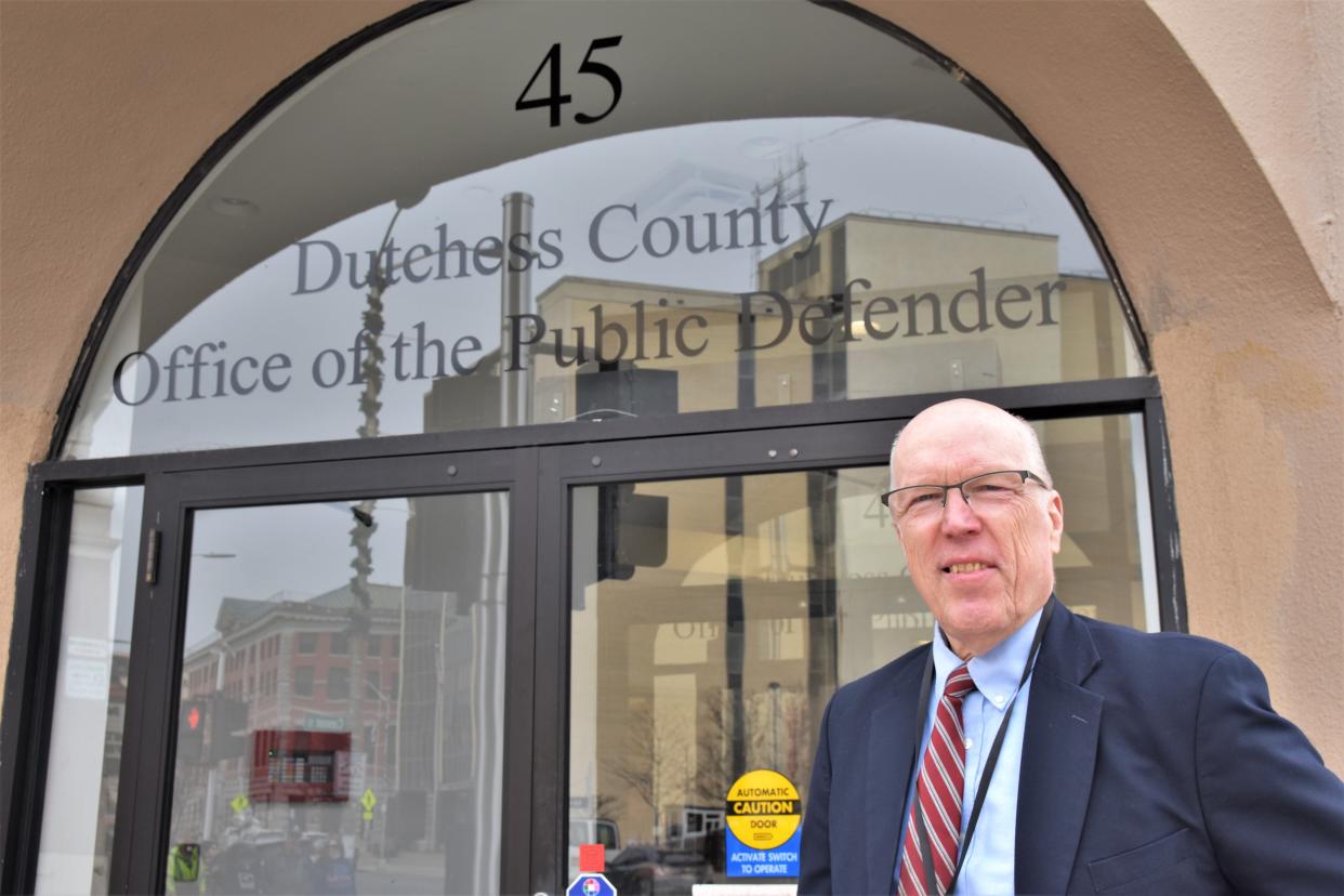 Retiring Dutchess County Public Defender Thomas Angell.