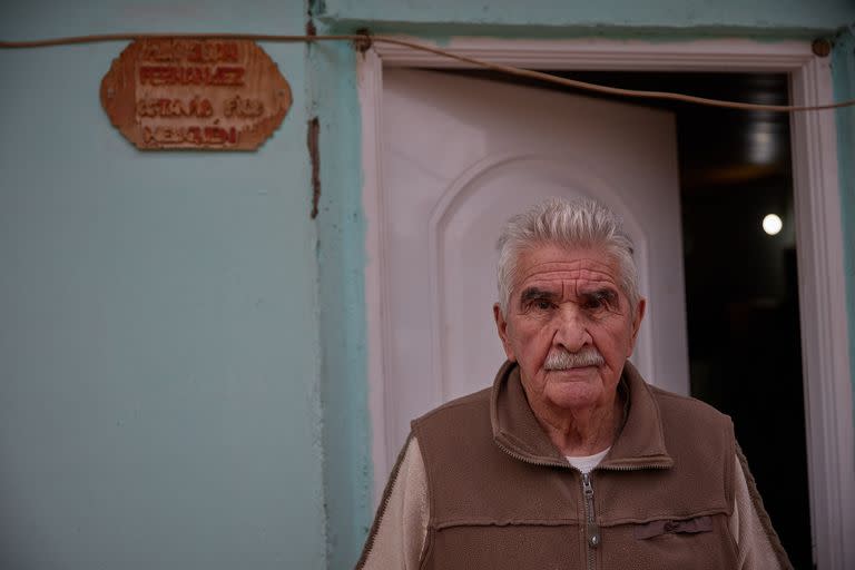 “Todos hemos tenido por lo menos diez hijos”, afirma Antonio Fernández, hijo del fundador del pueblo, don José Fernández