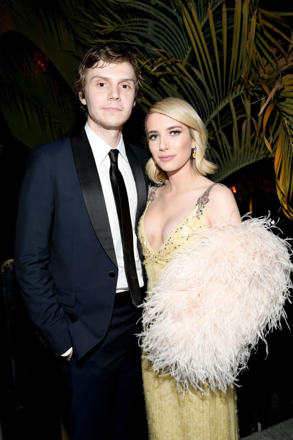 Emma Roberts and Evan Peters