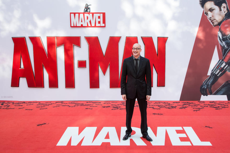 Peyton Reed poses for photographers upon arrival at the premiere of the film Ant Man in London, Wednesday, July 8, 2015. (Photo by Vianney Le Caer/Invision/AP)