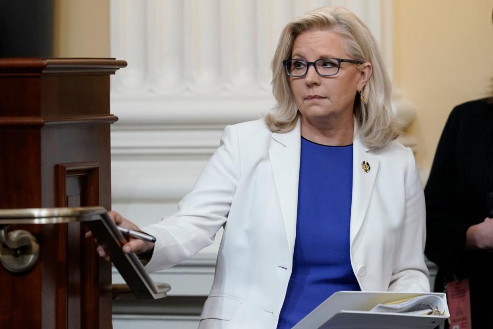 Liz Cheney (Copyright 2022 The Associated Press. All rights reserved)