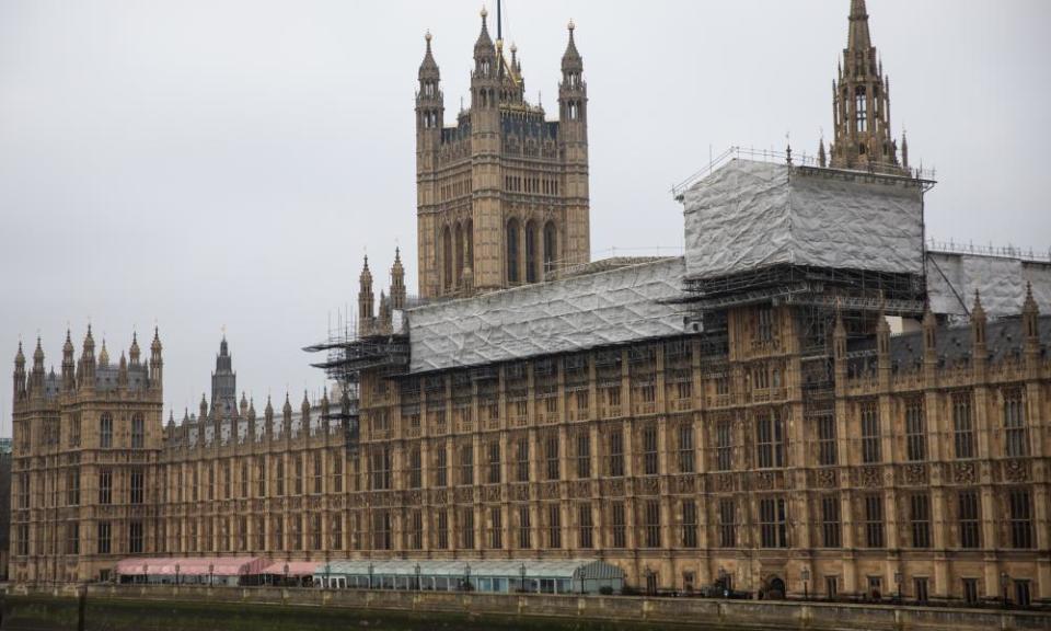 The Houses of Parliament in London