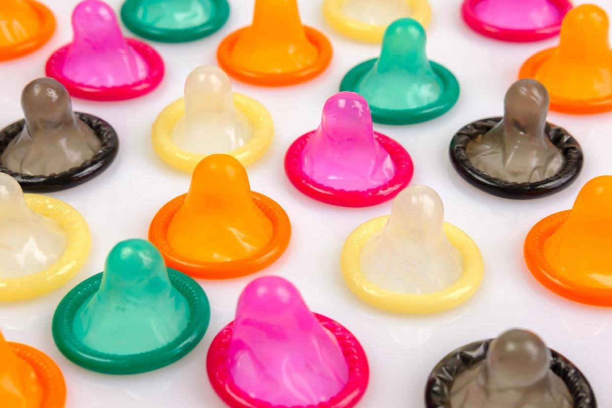 Warning: Teenagers have been urged not to take part in the dangerous 'condom snorting challenge'