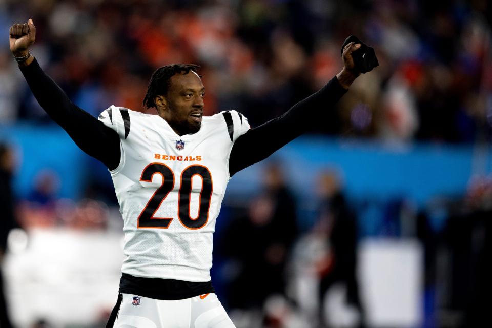 Bengals CB Eli Apple received a taunting penalty against the Titans in their divisional round playoff game.