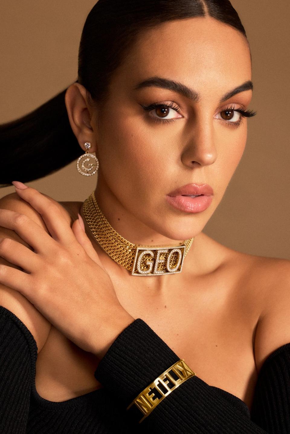 Georgina Rodríguez in a promotion image for ‘I Am Georgina' (Netflix)