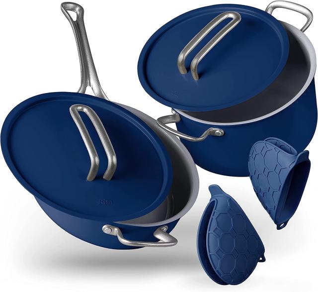 Eva Longoria's Non-Stick Cookware Is on Sale on  & Reviewers Love How  Food 'Slides Right Off' the Non-Toxic Pans