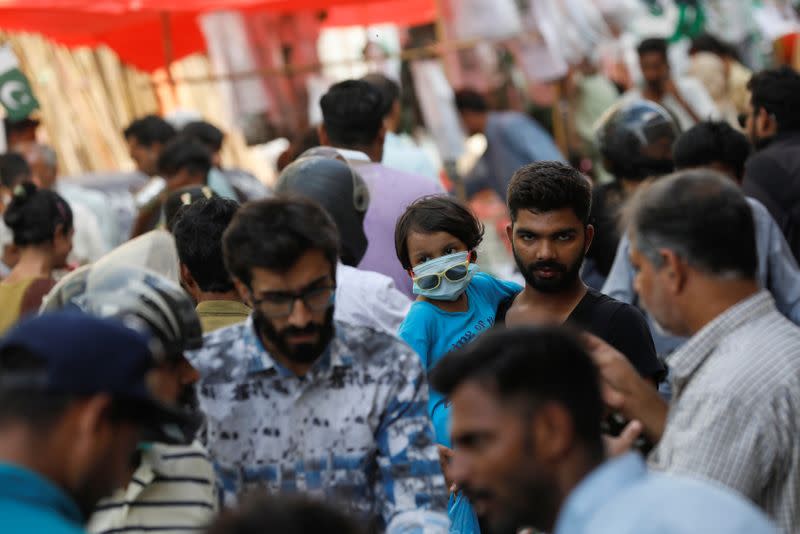 The coronavirus disease (COVID-19) outbreak continues, in Karachi