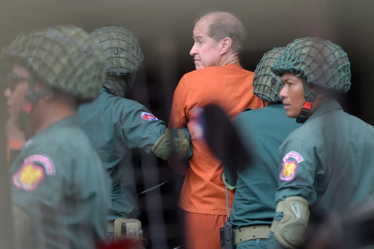 James Ricketson was arrested by Cambodian authorities in June last year and later charged with espionage