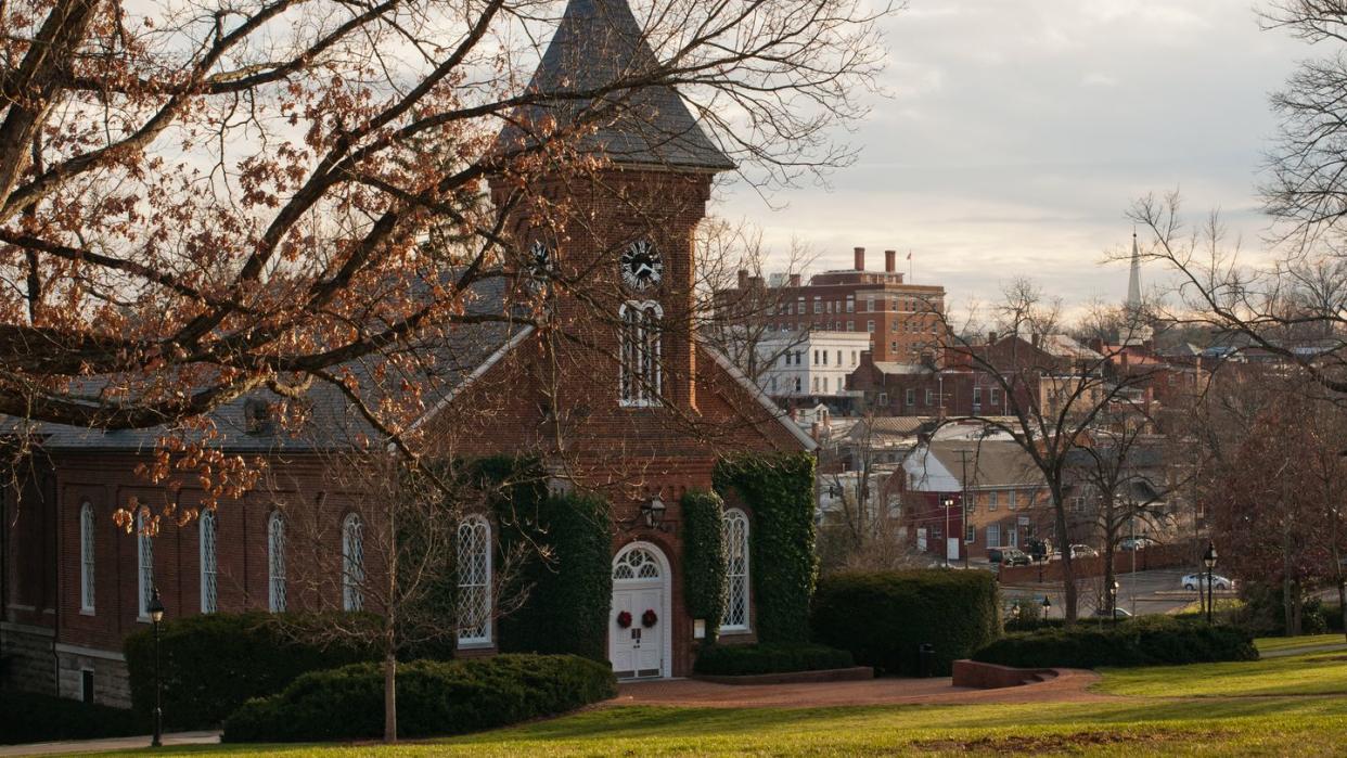 Campus Chapel with clock