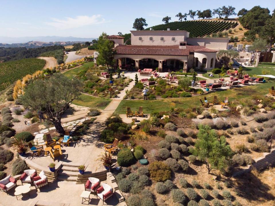 Daou Vineyards and Wineryis located on top of a 2,200-foot peak west of Paso Robles.