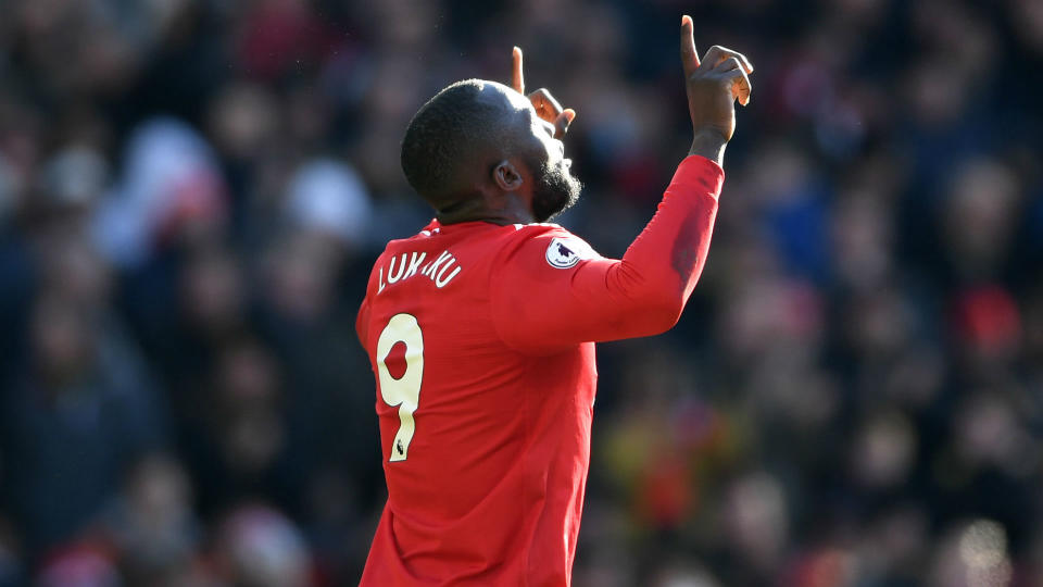 Romelu Lukaku scored his first Manchester United goal against England’s top six in the 2-1 win over Chelsea.