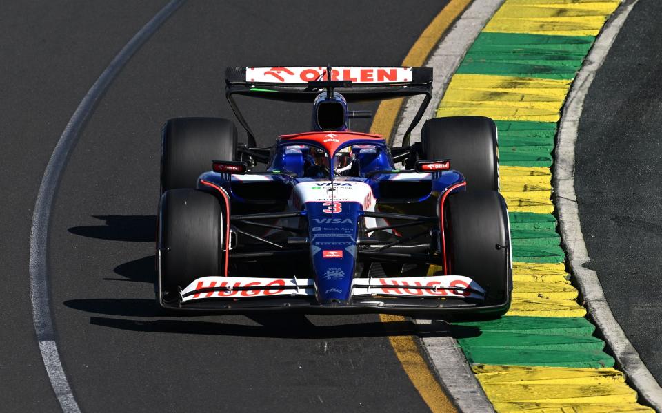 Daniel Ricciardo of RB in action during the Australian Grand Prix 2024 at Albert Park Circuit in Melbourne, Australia 24 March 2024