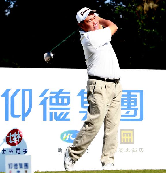 蘇漢璋70桿(-1)並列第一。圖/大會提供(鍾豐榮攝)