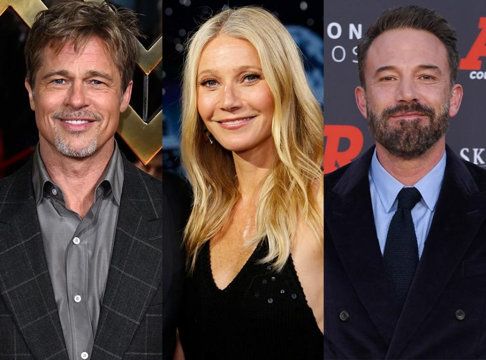 Brad Pitt, Gwyneth Paltrow, Ben Affleck