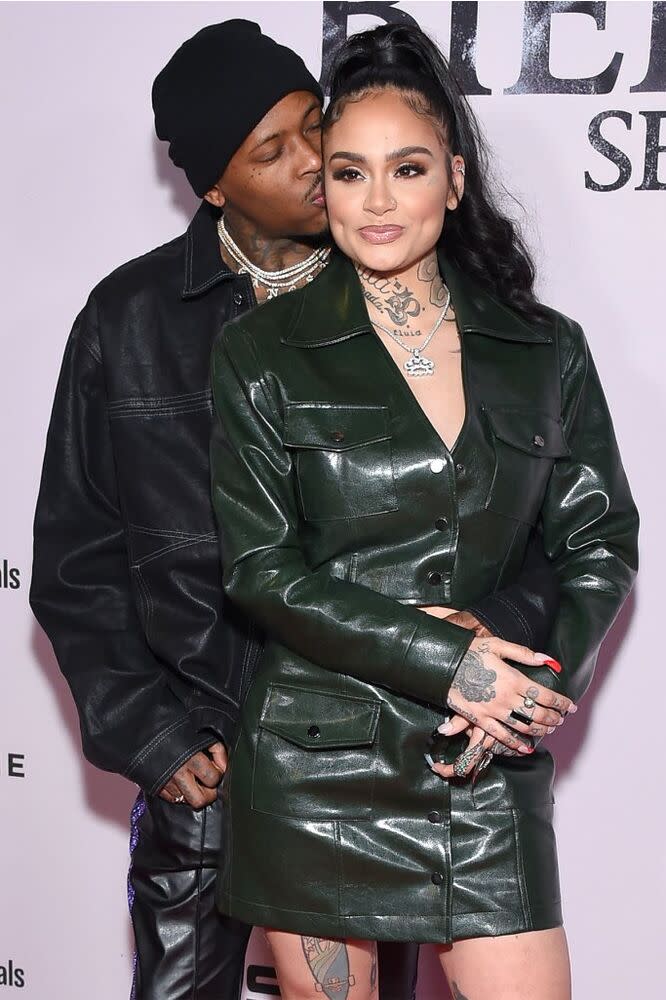 YG and Kehlani in January 2020 | LISA O'CONNOR/AFP via Getty