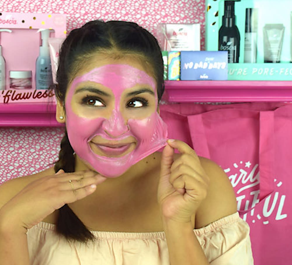 Boscia’s pink mask will make you look like you popped bubblegum on your face — in the best way