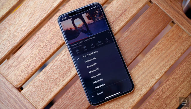 iPhone X is the latest device to stream YouTube HDR video