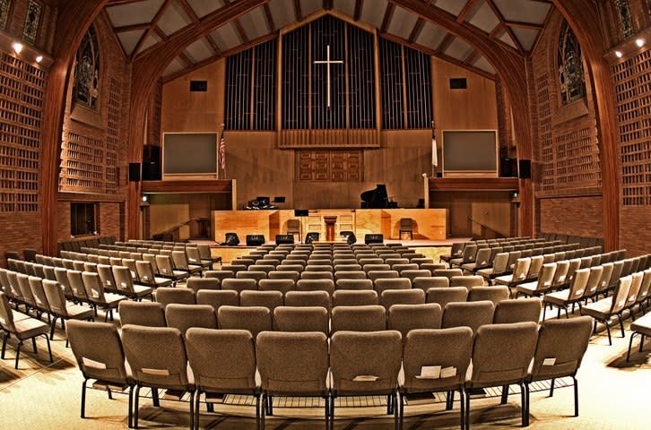 empty church