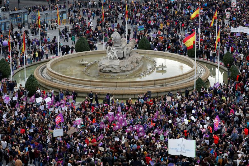 International Women's Day in Madrid