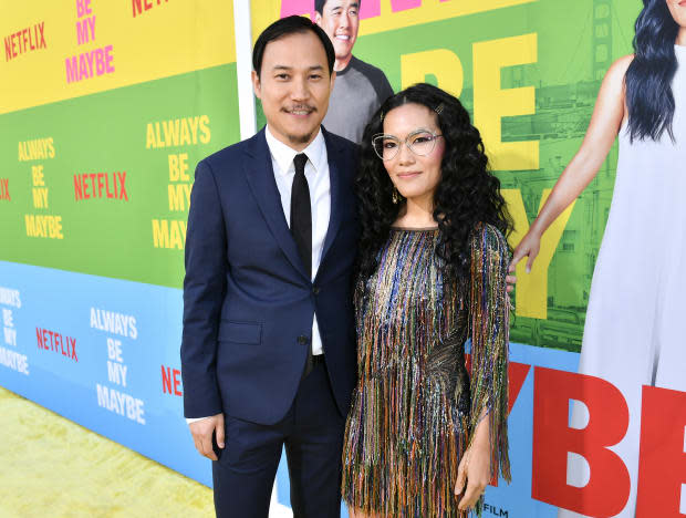 Justin Hakuta and Ali Wong <p><a href="https://www.gettyimages.com/detail/1465965329" rel="nofollow noopener" target="_blank" data-ylk="slk:Variety/Getty Images;elm:context_link;itc:0;sec:content-canvas" class="link ">Variety/Getty Images</a></p>