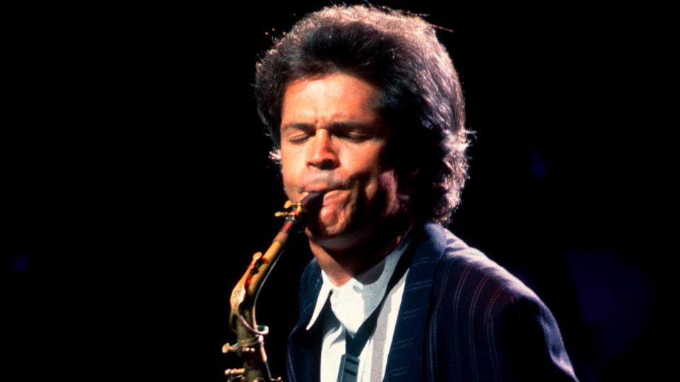 PHOTO: Jazz musician David Sanborn performs at the Poplar Creek Music Theater in Hoffman Estates, Illinois, July 29, 1989. (Paul Natkin/Getty Images)